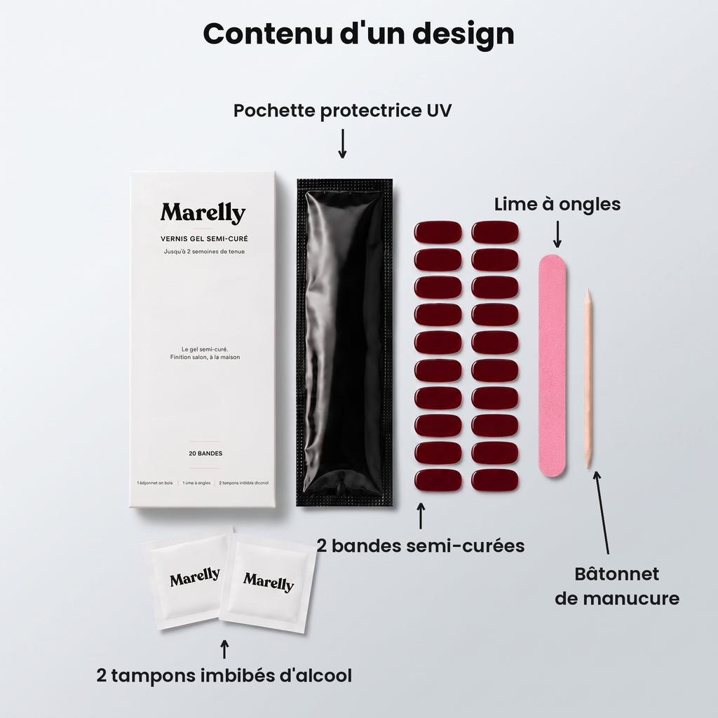 Contenu d'un design Marelly